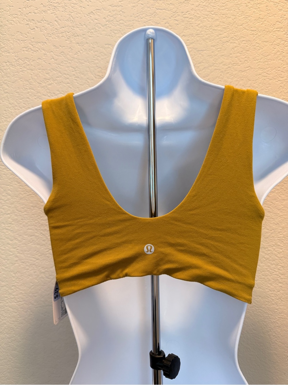 lululemon Nulu Cross-Front Yoga Bra in Auric Gold - Picture 6 of 10